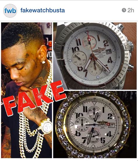 soulja boy fake watch busta patek|Meet the amateur detective exposing vintage fraud watches and .